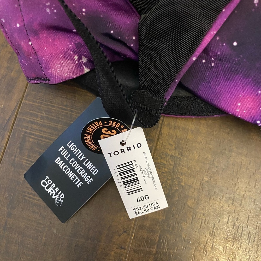 Torrid Gardiengal Galaxy bra - Picture 3 of 8